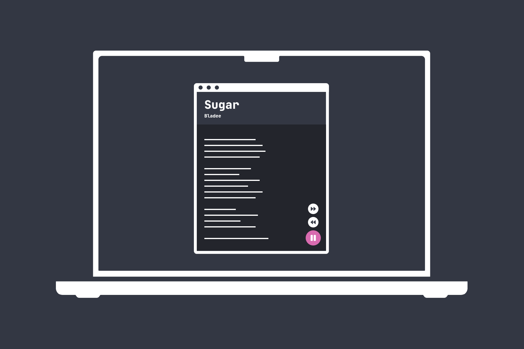 Spotifyrics - It is a small desktop app developed with React and Electron, allowing you to control your Spotify client and display real-time lyrics depending on the song you are listening to without logging in.